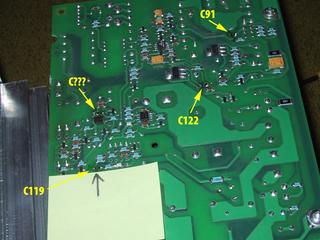 Indigo2 Powersupply HV board solder
side